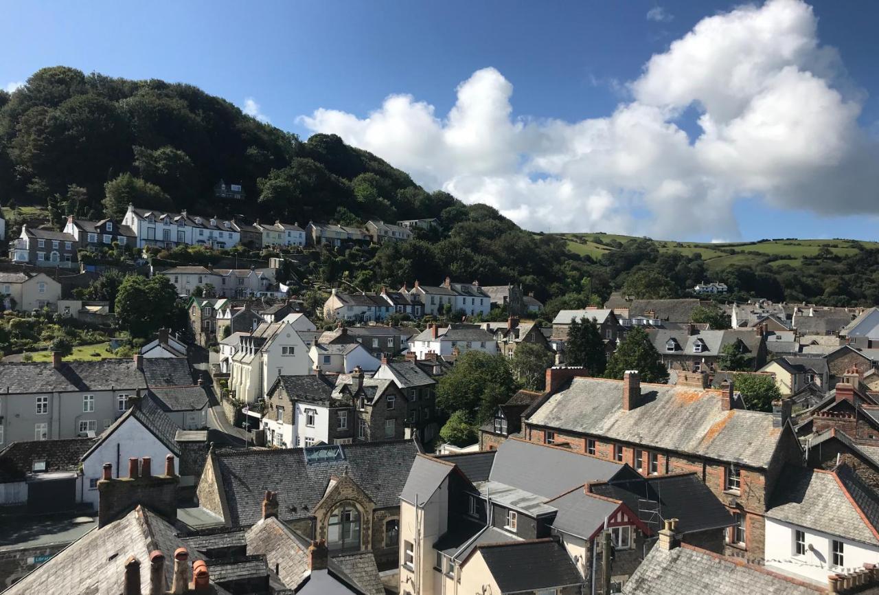 Castle Hill Guest House Lynton Exterior foto